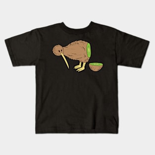 Kiwi Fruit Butt Kids T-Shirt